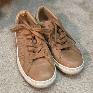 Lucky brand brown sneakers